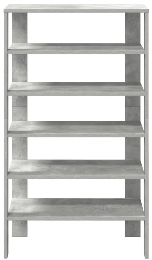 Sapateira 61x32x105 cm derivados de madeira cinzento cimento