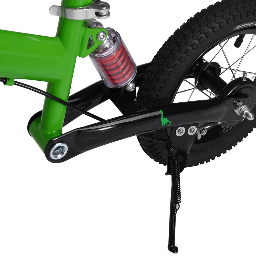 Bicicleta de equilíbrio para crianças 94 x 46 x 60 cm Verde escuro