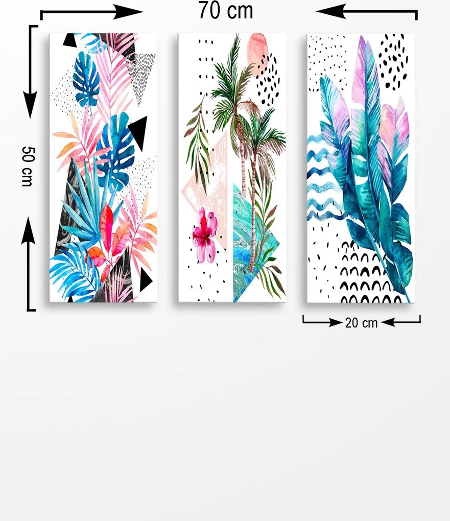 Quadro Decorativo MDF0045 – Multicolor – 70 x 50 cm