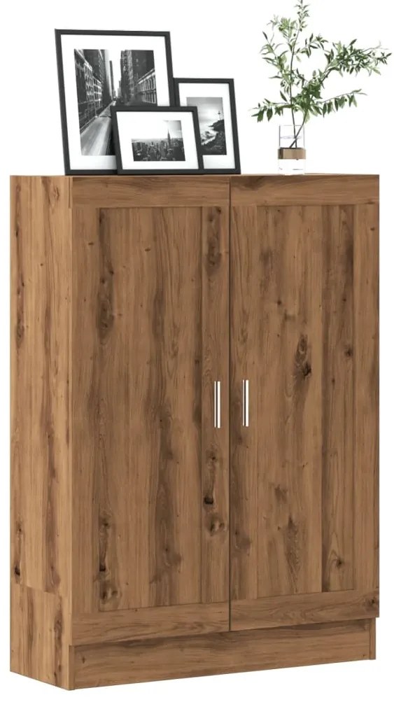 vidaXL Estante 82,5x30,5x115cm derivados de madeira carvalho artisiano