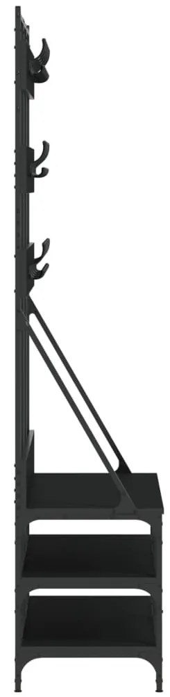 Conjunto de Entrada - Bengaleiro c/ arrumação de calçado 100x40x184 cm