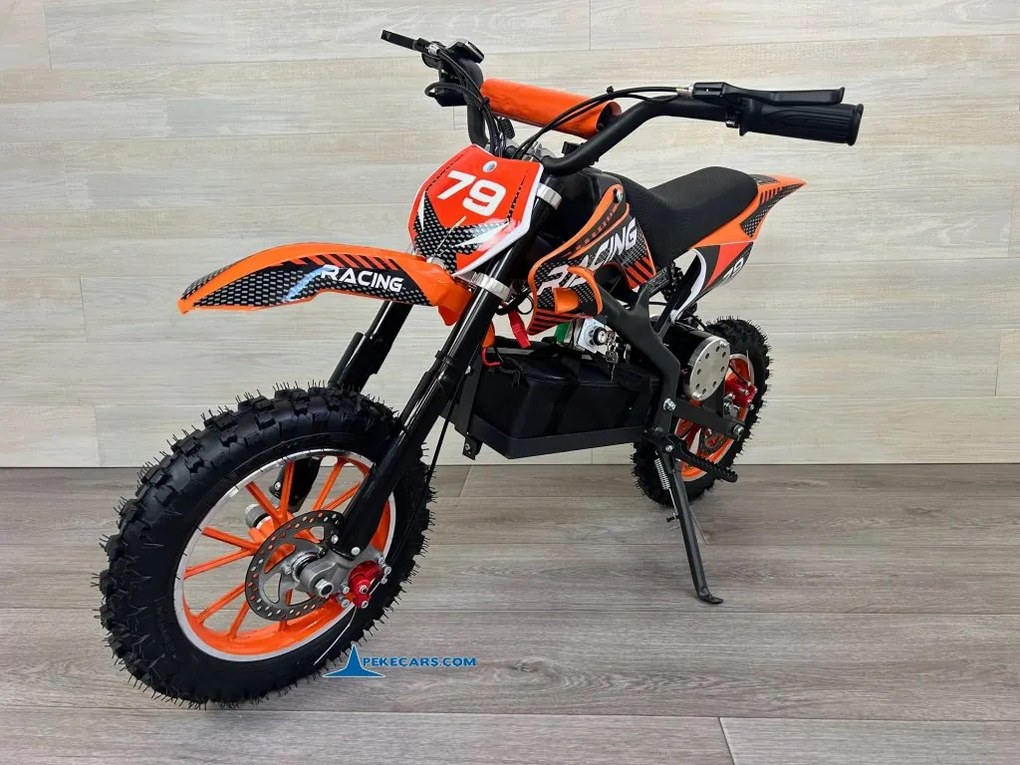 Mota elétrica para crianças 6 a 14 anos Dirk 36V 800W Laranja