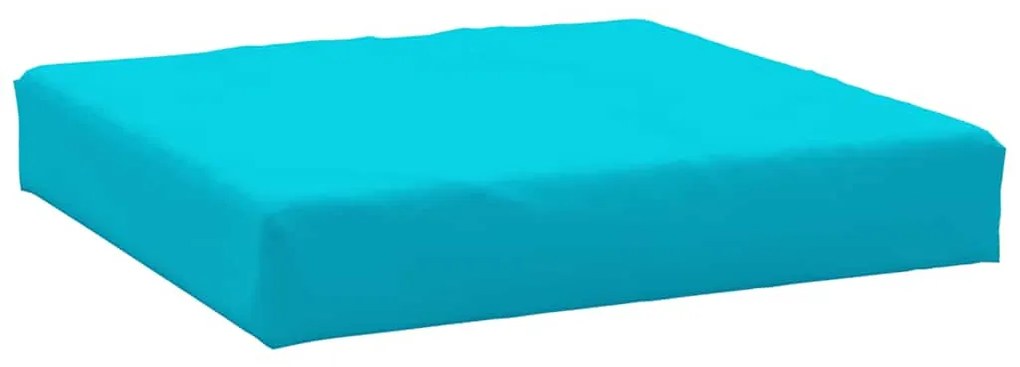 Almofadões p/ móveis de paletes 2 pcs tecido oxford turquesa