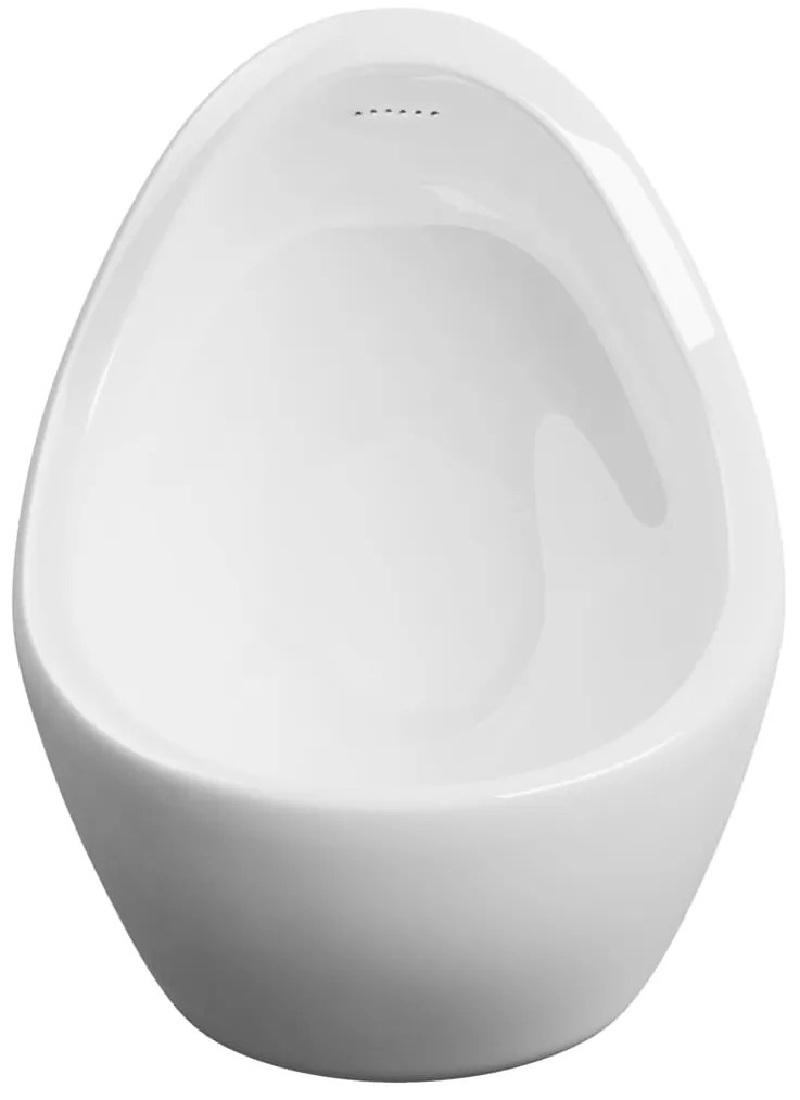 Urinol de parede com válvula de descarga cerâmica branco