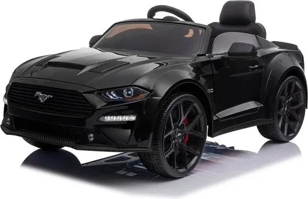 Carro elétrico para crianças Ford Mustang 24V Pneus EVA Preto
