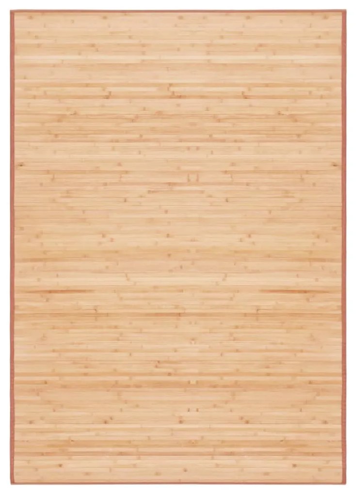 247208 vidaXL Tapete de bambu 120x180 cm castanho