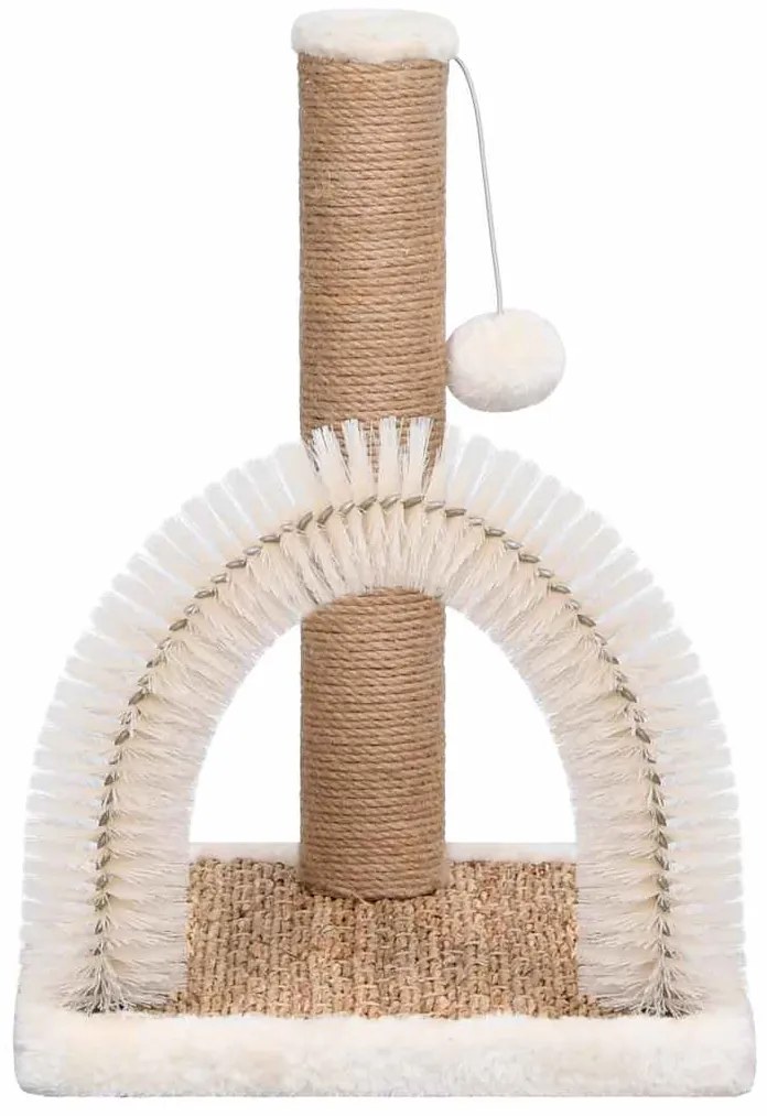 Árvore para gatos com arco estilo escova e poste arranhador