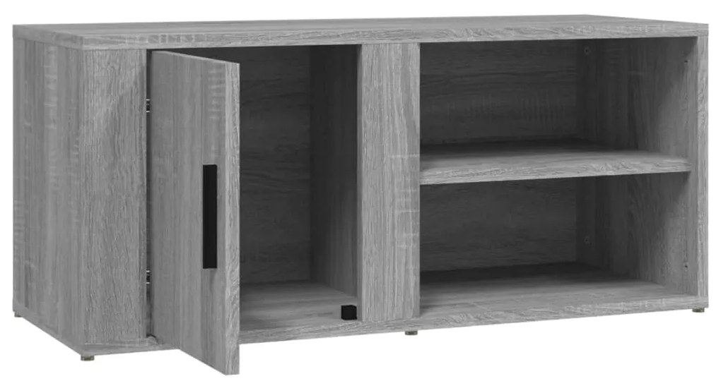 Móvel de TV 80x31,5x36 cm derivados de madeira cinzento sonoma