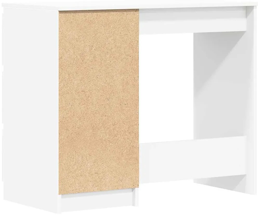 Secretária 90x45x76 cm derivados de madeira branco