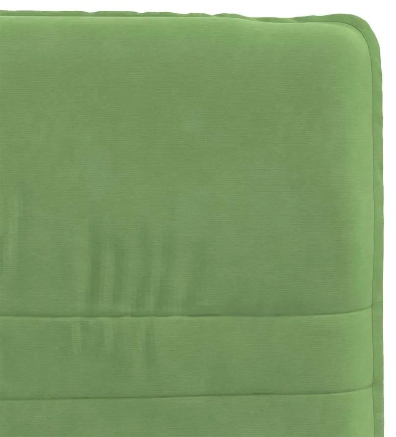 Cadeiras de jantar 2 pcs veludo verde-claro