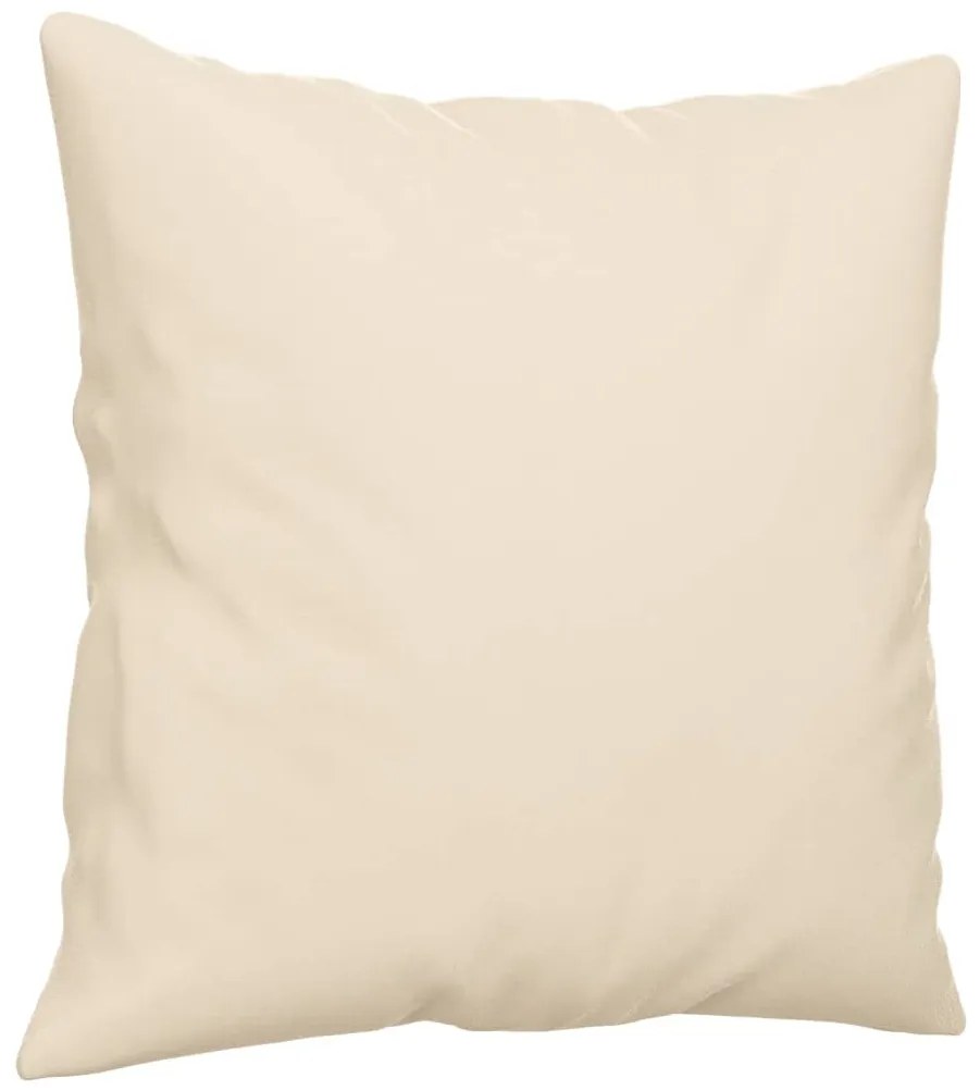 Sofá 2 lugares c/ almofadas 140 cm microfibra bege