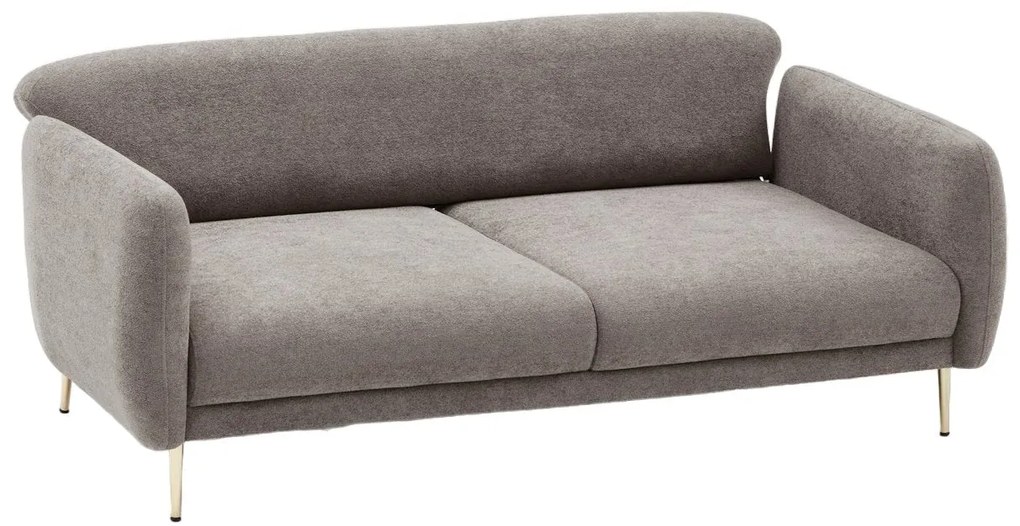 ****
Sofá-Cama de 3 Lugares Simena – Cinzento Dourado – 210 x 80 x 9