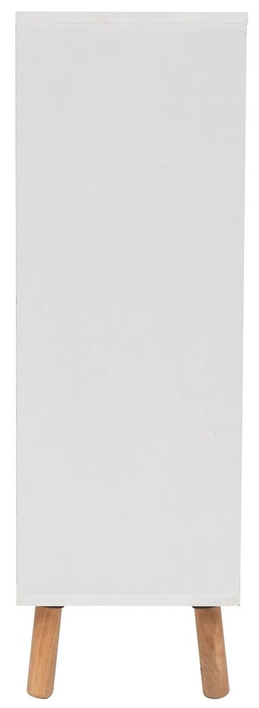 Armário Multiuso Multilux – Branco, Roxo, Lilás – 95x111x36 cm