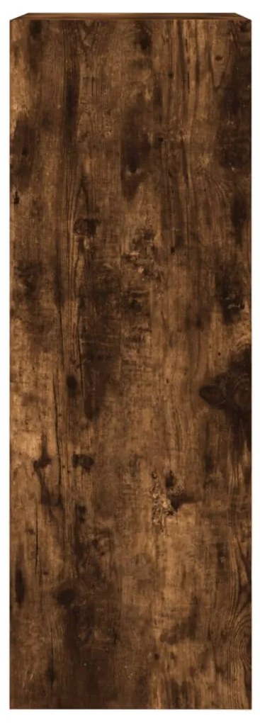 Sapateira 60x34x96,5 cm derivados de madeira carvalho fumado
