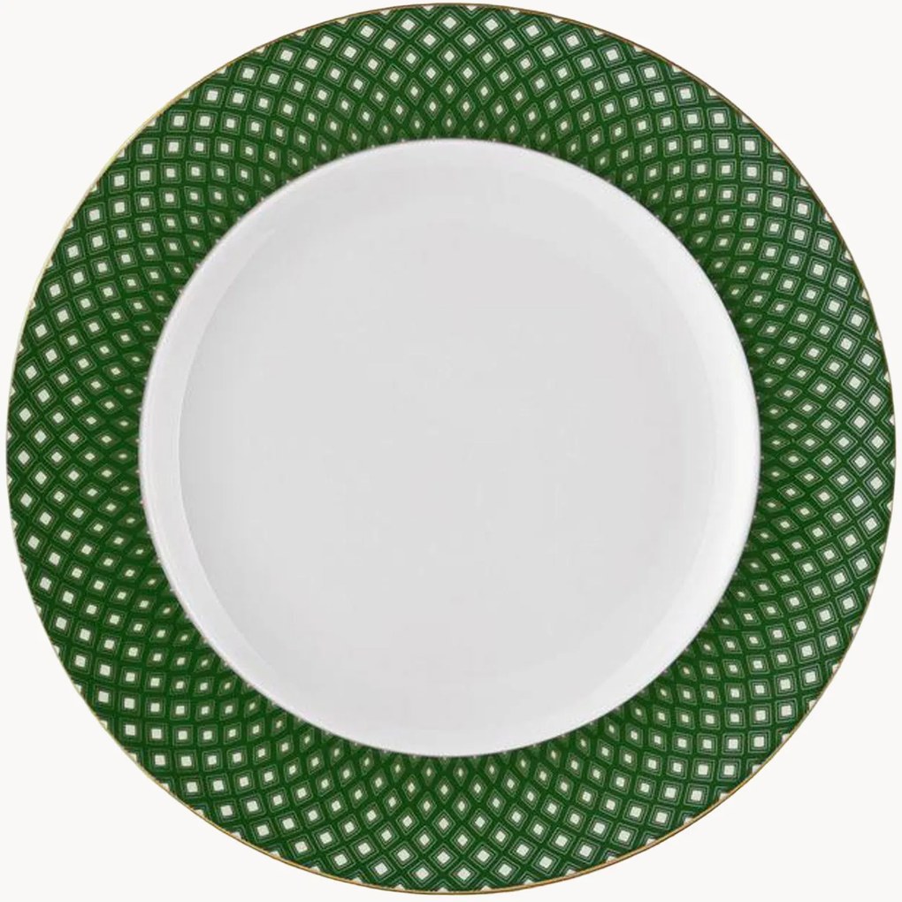 Pratos de bolo em porcelana Francis, conjunto de 6