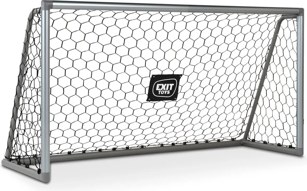 Baliza de futebol em alumínio Scala 220 x 120 cm – prateada