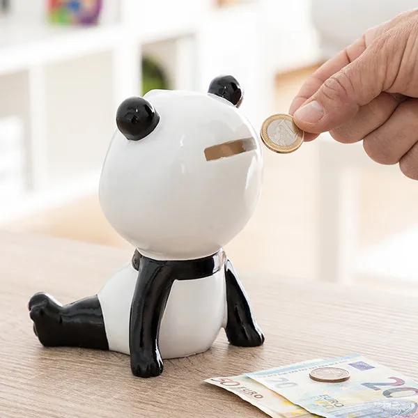 Mealheiro de Cerâmica Urso Panda
