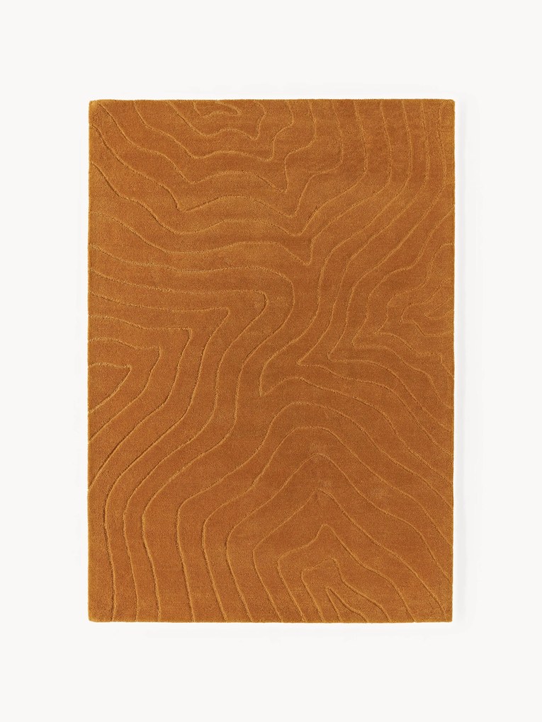 Tapete em lã artesanal Aaron