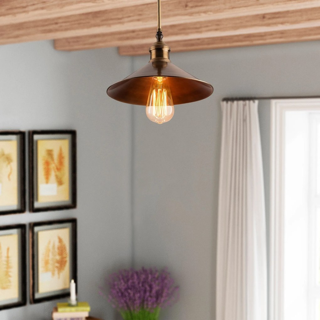 Candeeiro Suspenso Berceste – Vintage – 24 cm