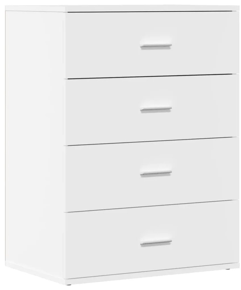 Aparadores 2 pcs 60x39x80 cm derivados de madeira branco