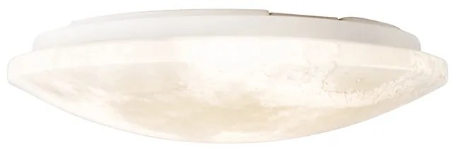 Candeeiro de teto branco com LED e dimmer com controlo remoto - Mane Moderno