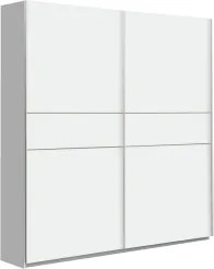 Roupeiro 2 portas deslizantes MATADOR 170cm Branco