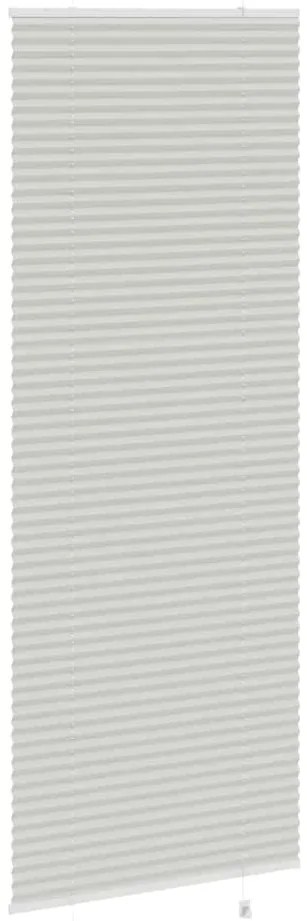 Cinzento Luz Plissada Cega 80x200 cm Largura Tecido 79,4 cm