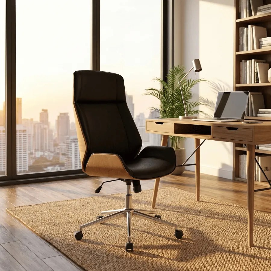 Cadeira de escritório Varel Preto