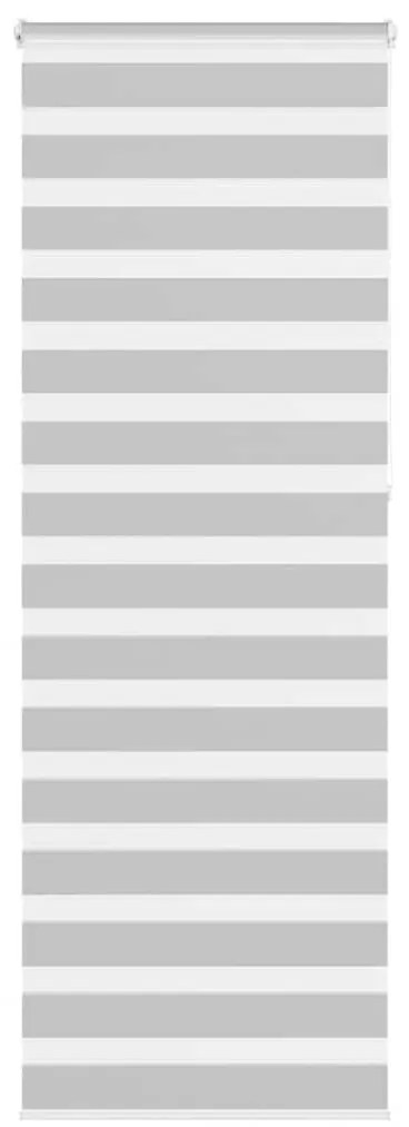 vidaXL Cortina de zebra 90x230 cm largura do tecido 85,9 cm poliéster