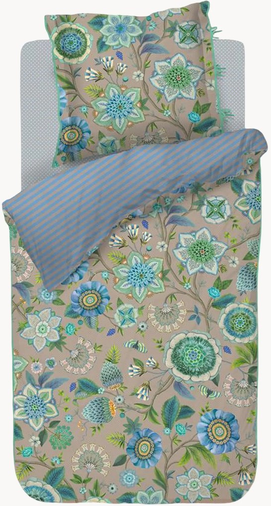 Conjunto de roupa de cama em percal de algodão Viva La Vida
