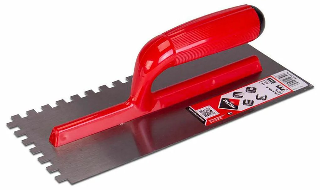 Talocha serrilhada Rubi Aço (28 x 14 cm) (28 cm)