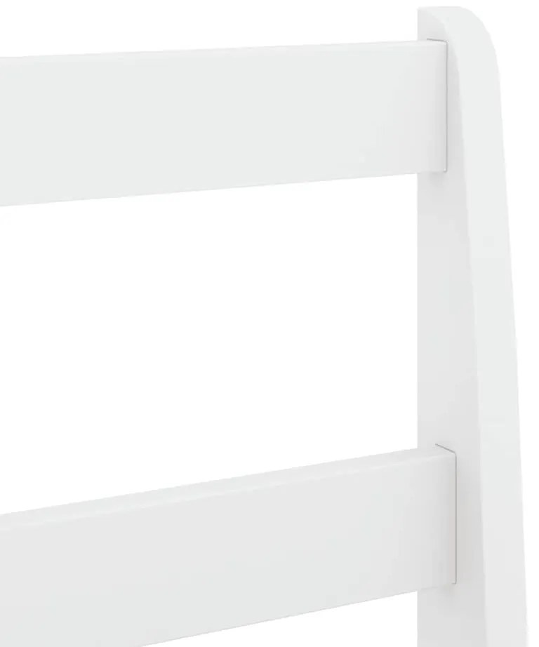 7 pcs conjunto de jantar Panama madeira pinho maciça branco