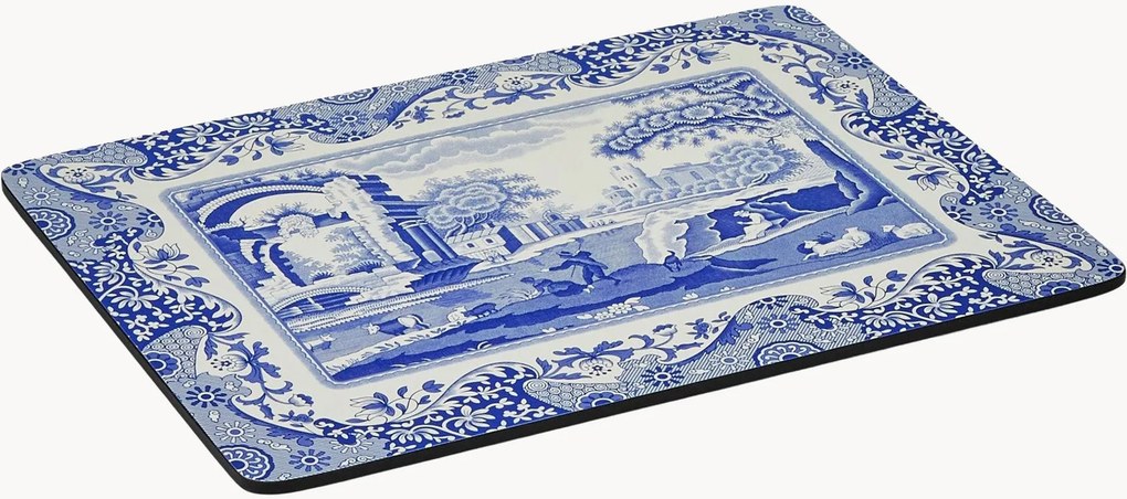 Individuais de mesa Blue Italian, conjunto de 6