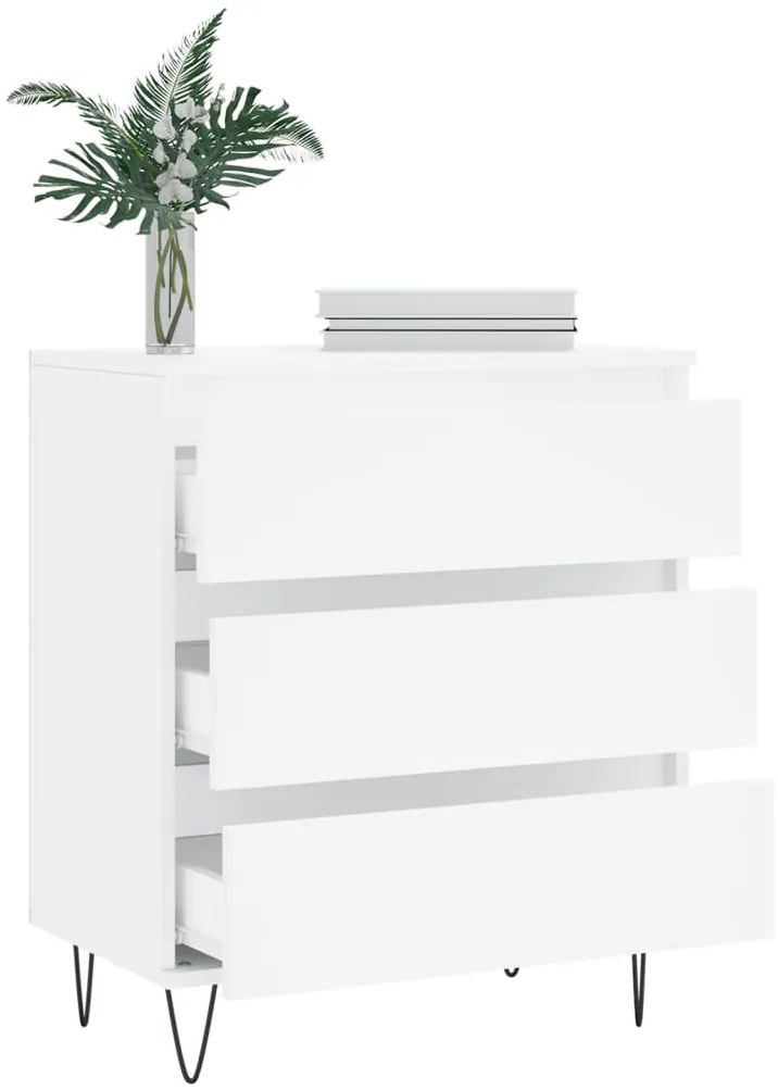 Aparador 60x35x70 cm derivados de madeira branco