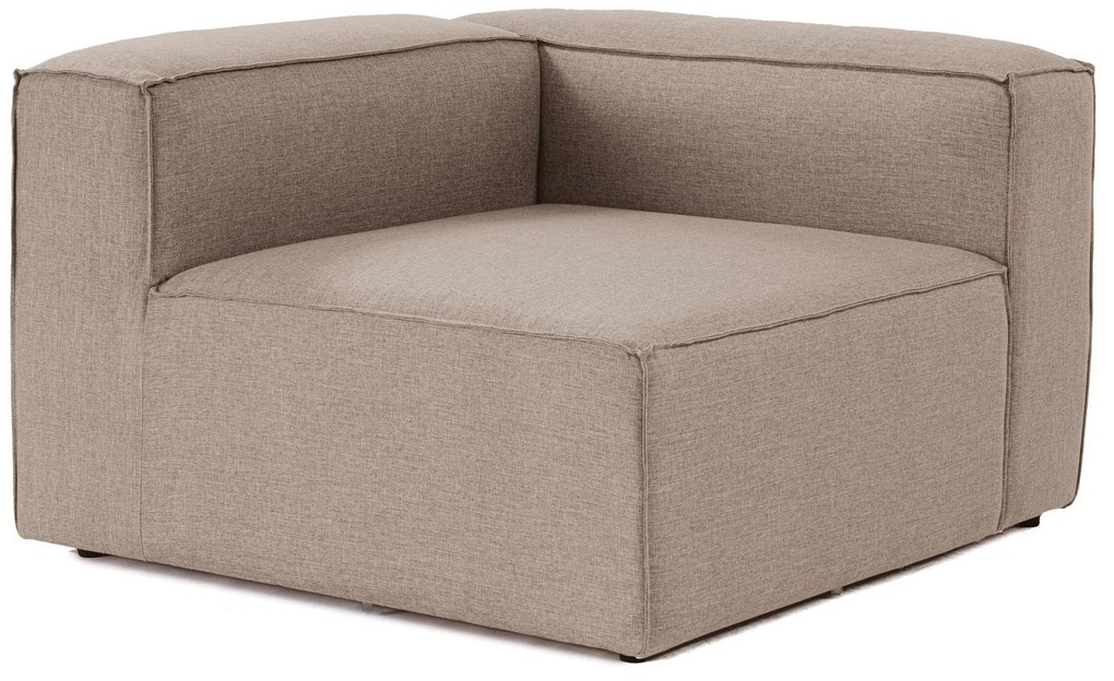 Sofá de 1 Lugar Fora – Castanho – 107x66x105 cm