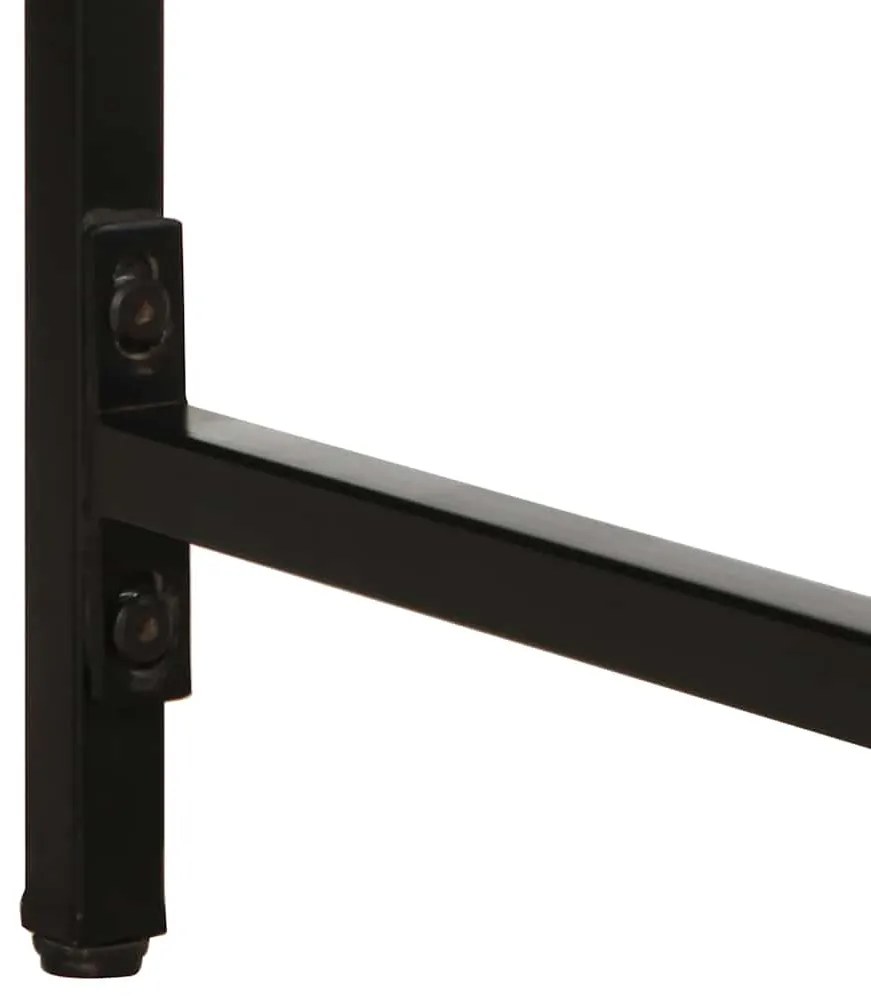 Mesa de jantar 160x80x75 cm madeira de mangueira maciça áspera