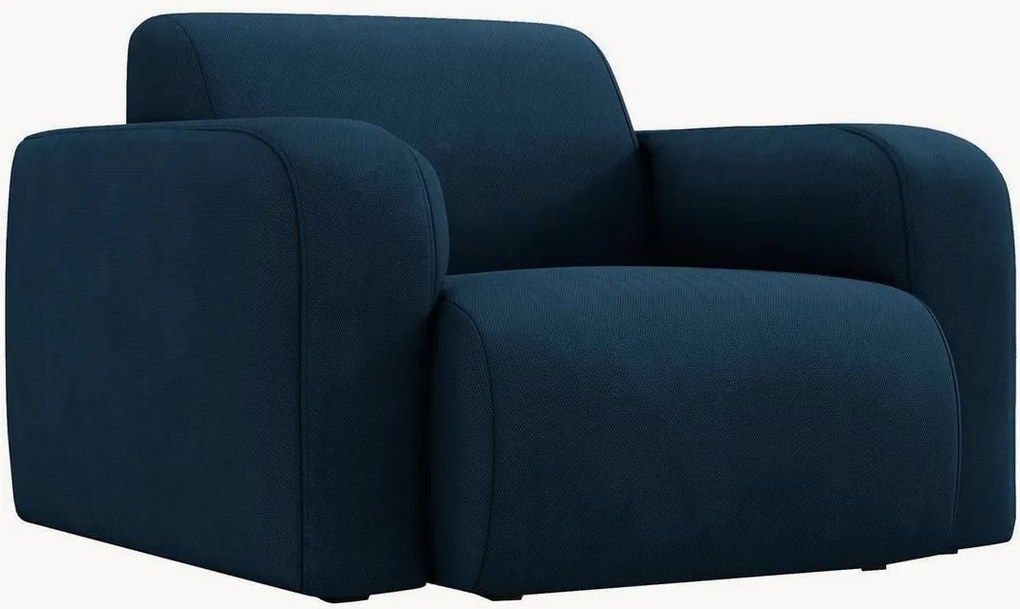 Poltrona em chenille Lola