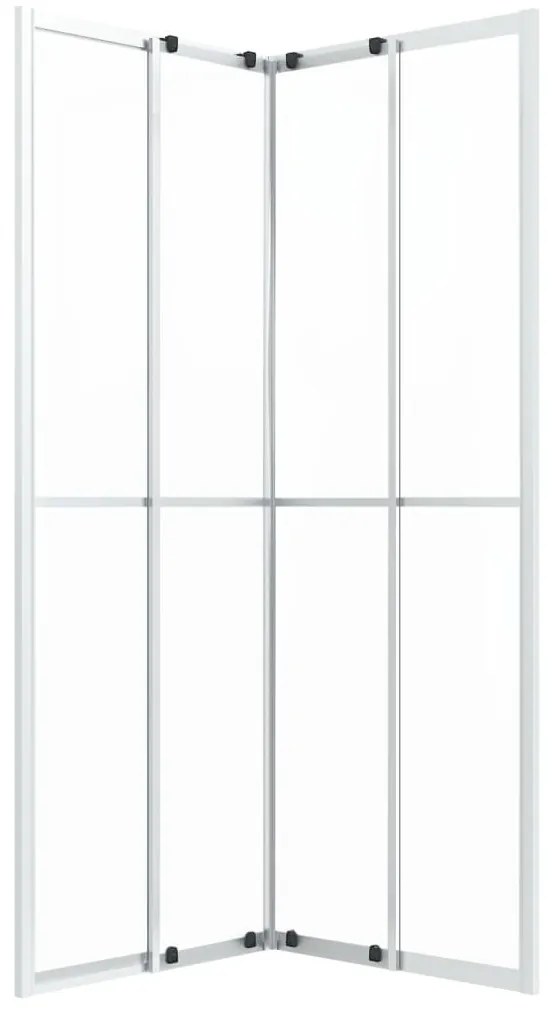 Cabine de duche ESG opaco 70x70x180 cm