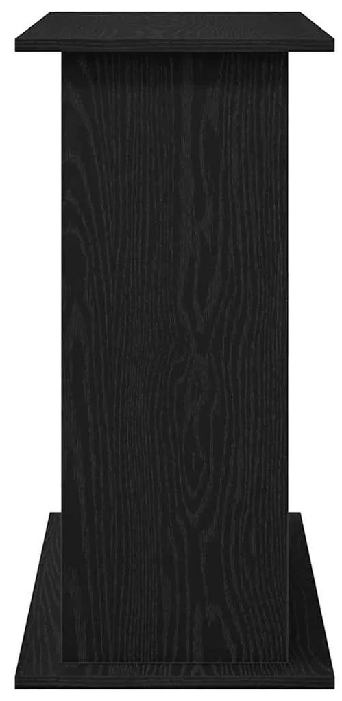 Suporte de aquário 81x36x73 cm deriv. madeira carvalho preto
