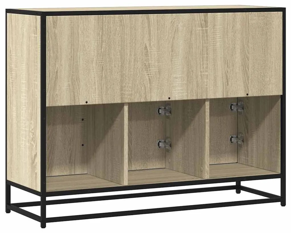 Aparador 100x35x76 cm derivados de madeira carvalho sonoma