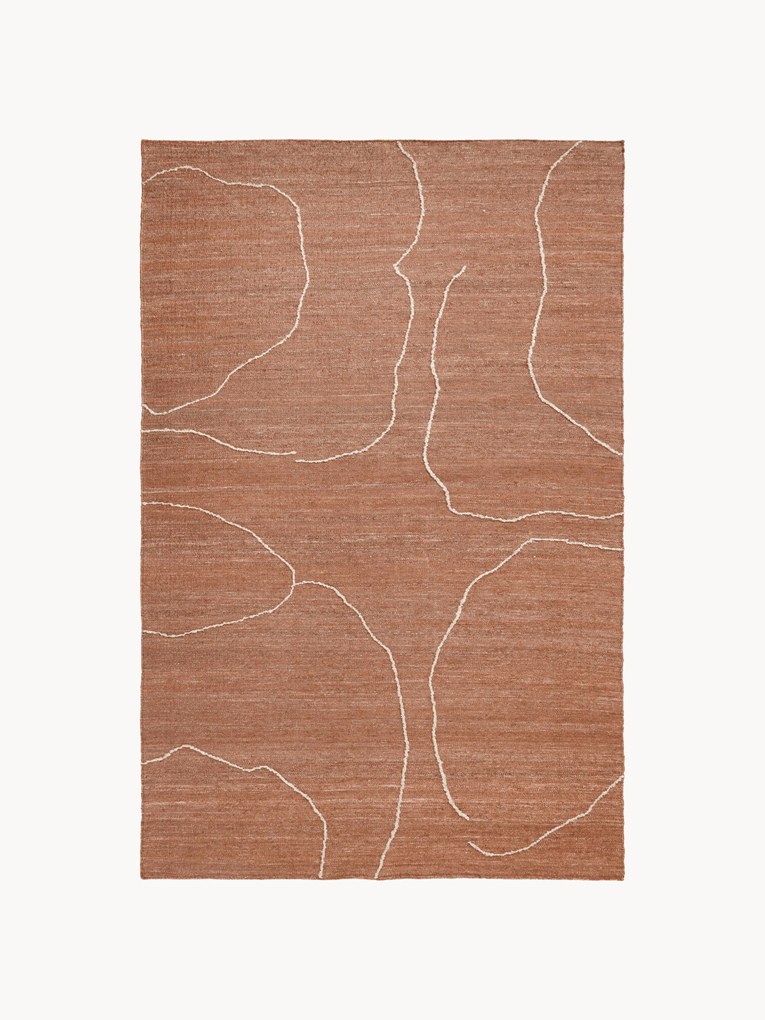 Tapete de juta artesanal Gesso