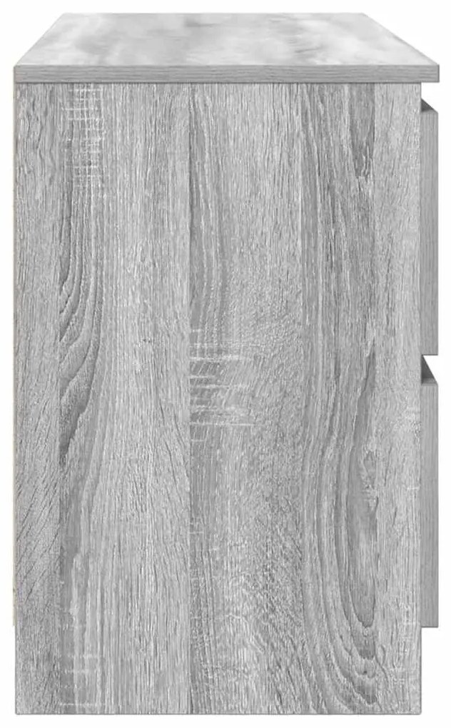 Móvel de TV 100x35x54 cm derivados de madeira cinzento sonoma
