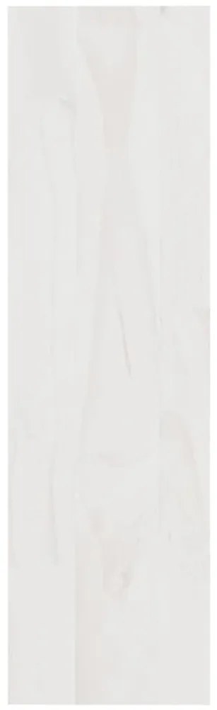 Estante/divisória 100x30x103 cm madeira de pinho maciça branco