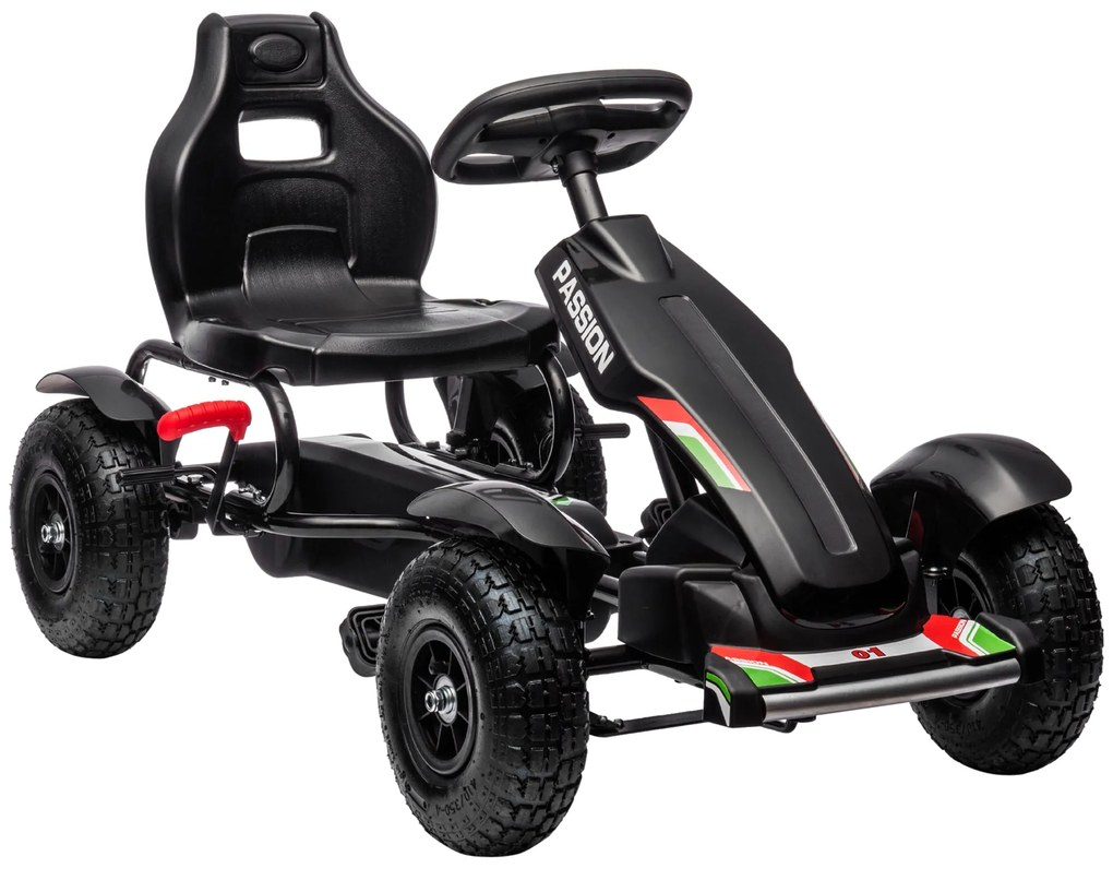 Kart a Pedais para Crianças Kart a Pedais Infantil com Assento Ajustáv