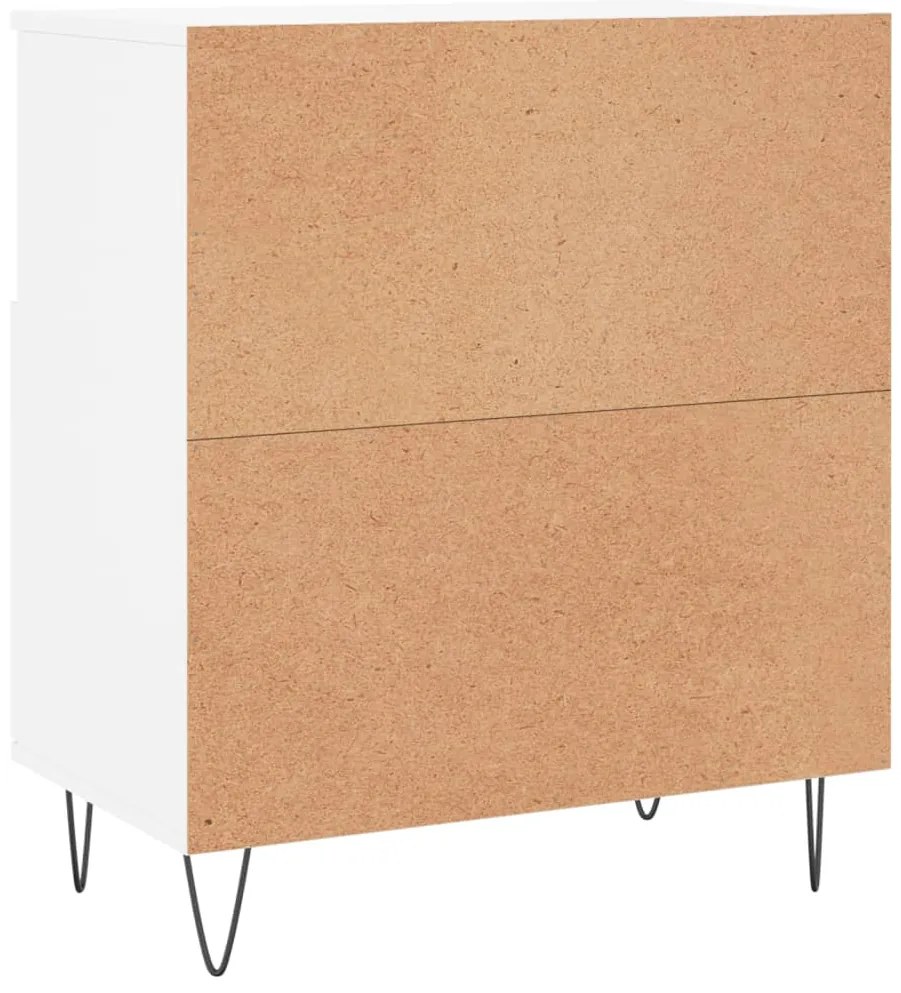Aparadores 2 pcs derivados de madeira branco