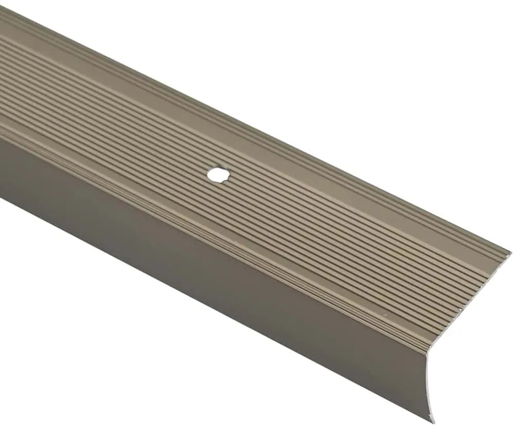 Perfis para degraus 30 pcs champanhe 67 cm Alumínio