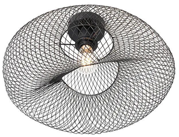 Candeeiro de teto moderno preto - Zora