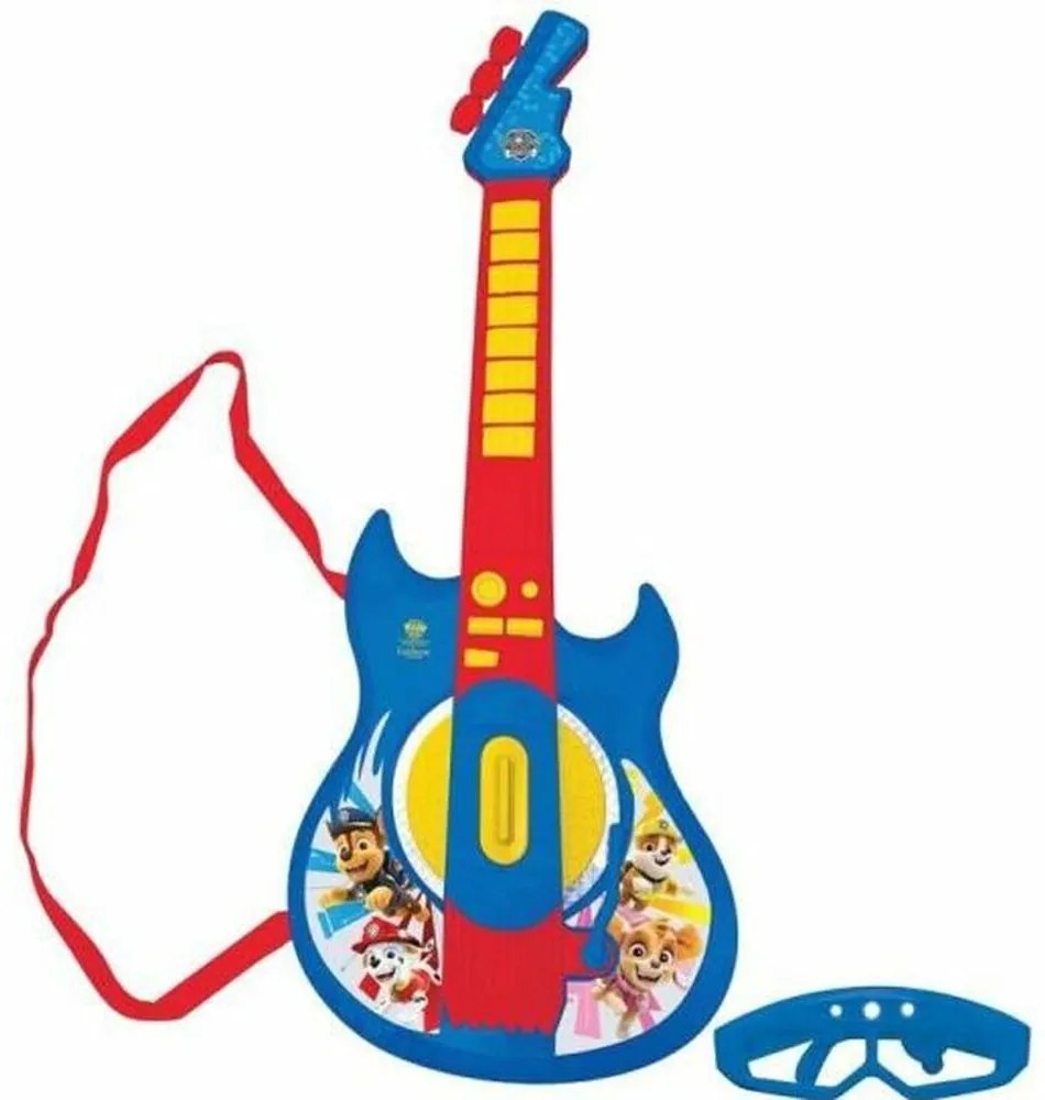 Guitarra Infantil Lexibook The Paw Patrol Elétrica