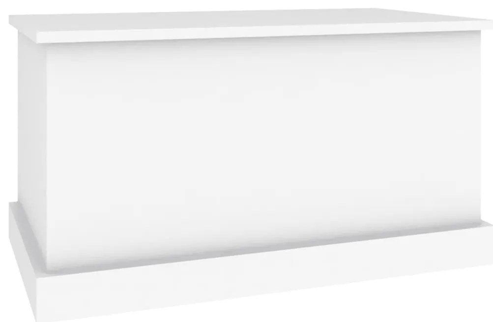 Caixa de arrumação 70x40x38 cm derivados de madeira branco