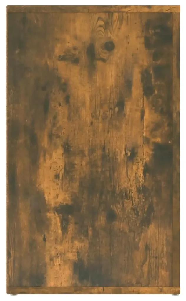 Mesa cabeceira 50x36x60 cm derivados madeira carvalho fumado